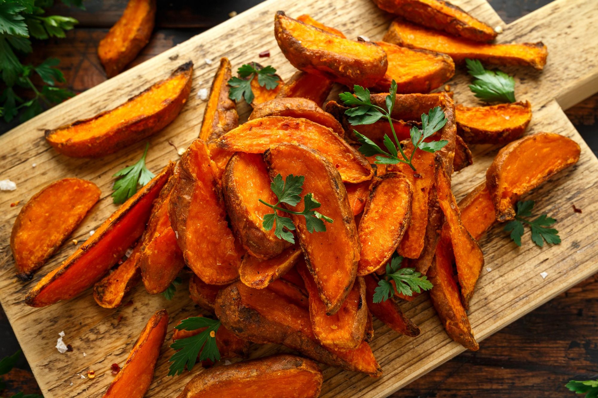 Jamaican Jerk Roasted Sweet Potatoes Recipe