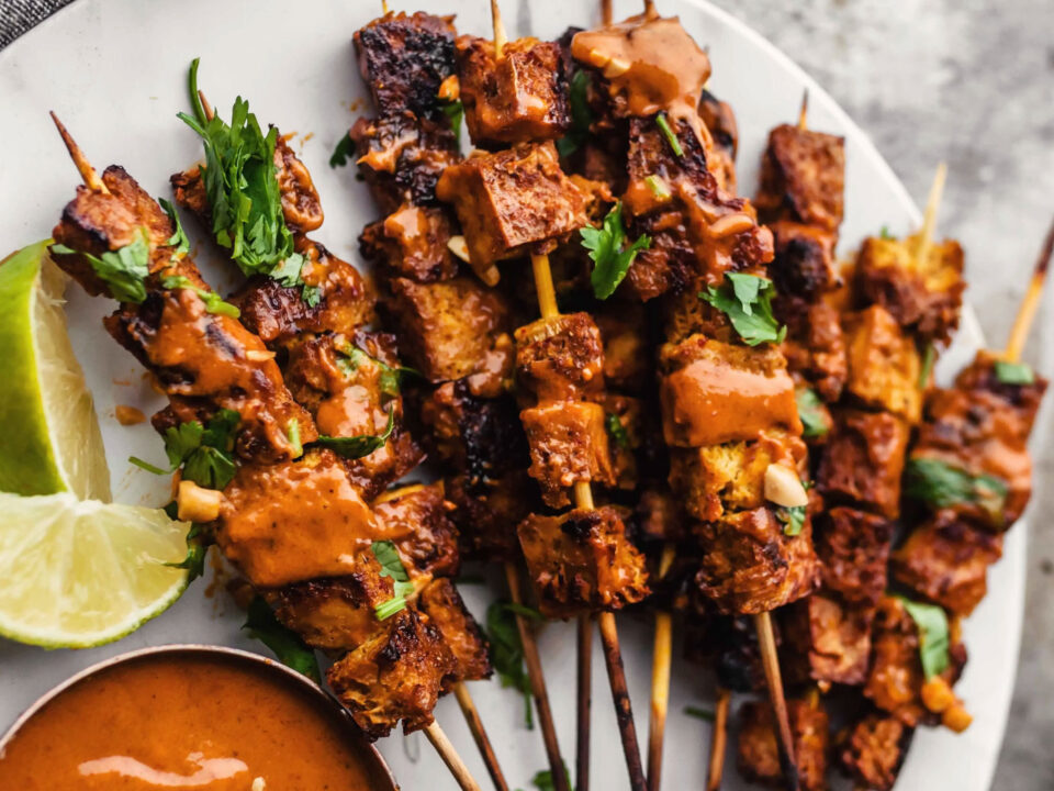 Jamaican Jerk Tofu Skewers Recipe