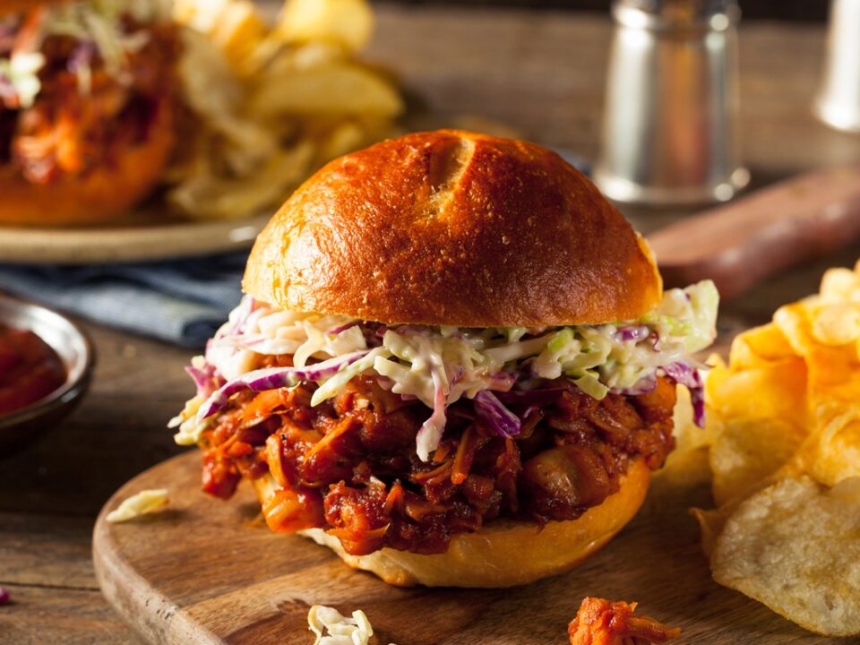 Jamaican Jerk Jackfruit Burger Recipe